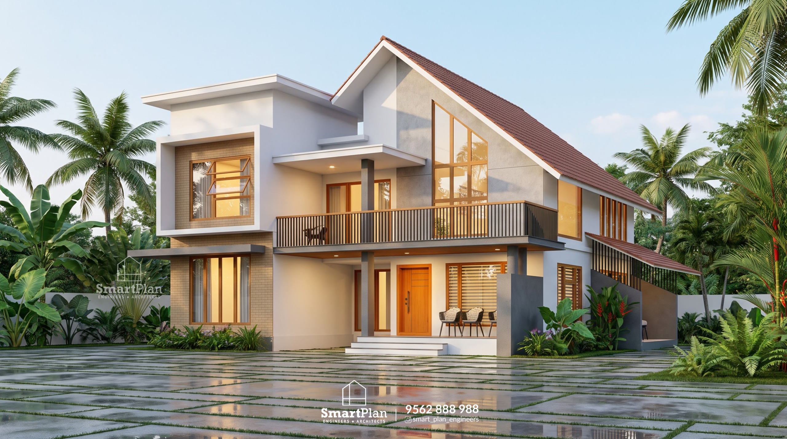 Modern Tropical Residence for Mr. Riyas